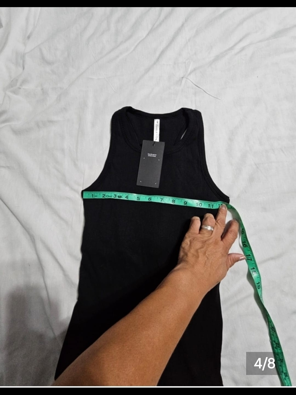 Fabletics Black Racerback Tank - Picture 3 of 5